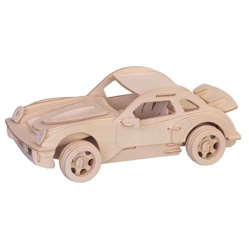 Puzzle 3D legno Porsche piccolo