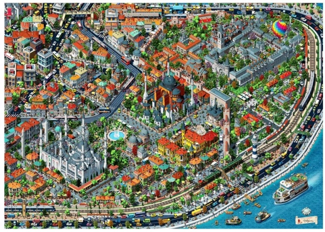 Puzzle Anatolian Caos a Istanbul 3000 pezzi