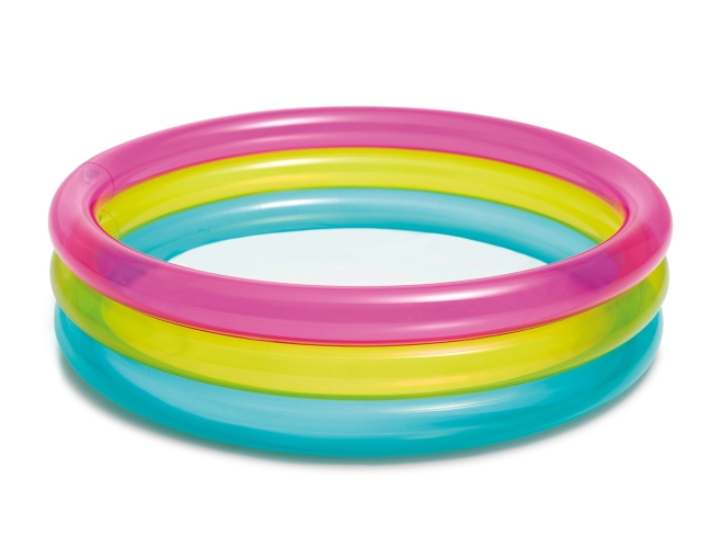 Allegro design arcobaleno che diverte i bambini