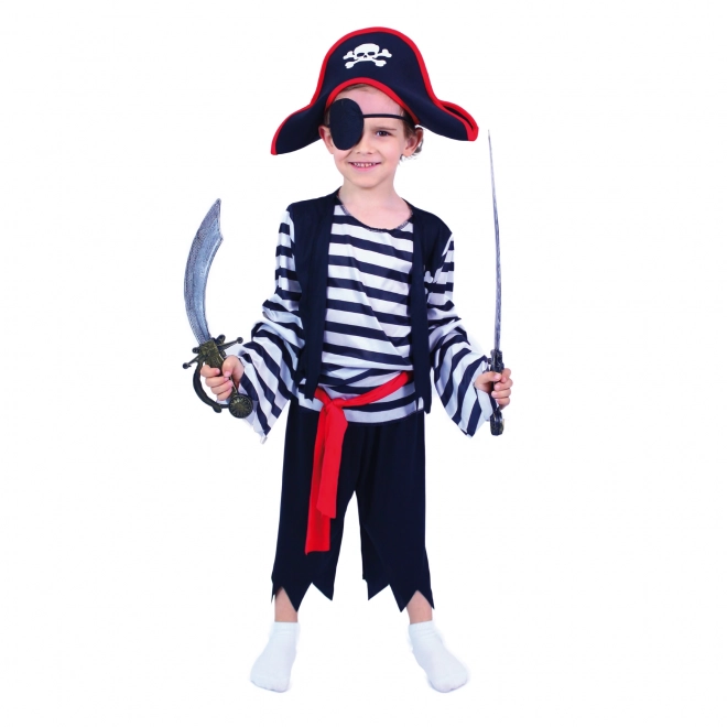 Costume da pirata per bambini (S)