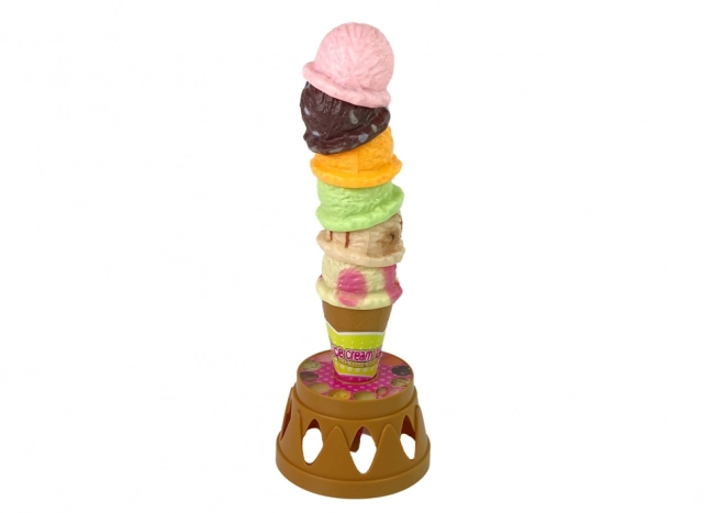 Gioco di abilità Torre di gelato per tutta la famiglia