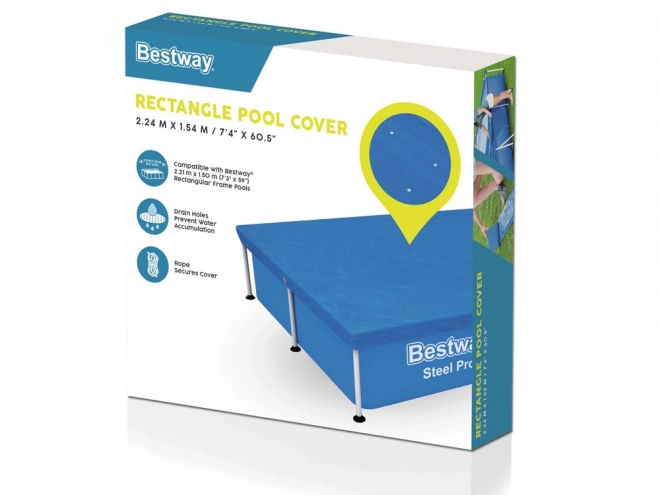 Copertura protettiva per piscina Bestway 224 x 154 cm