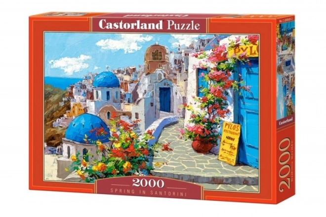 Primavera a Santorini Puzzle 2000 Pezzi