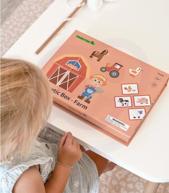 Puzzle Magnetico Fattoria Tooky Toy