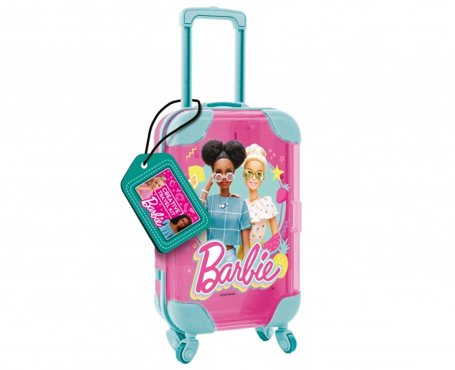 set creativo da viaggio Barbie in valigetta