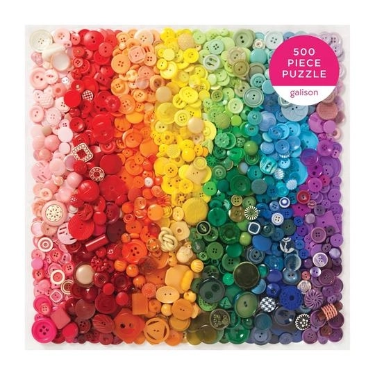 Puzzle Bottoni Arcobaleno 500 Pezzi