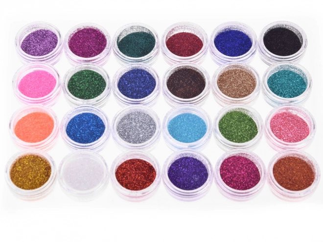 Set per Tatuaggi Glitter per Bambini 24 Colori