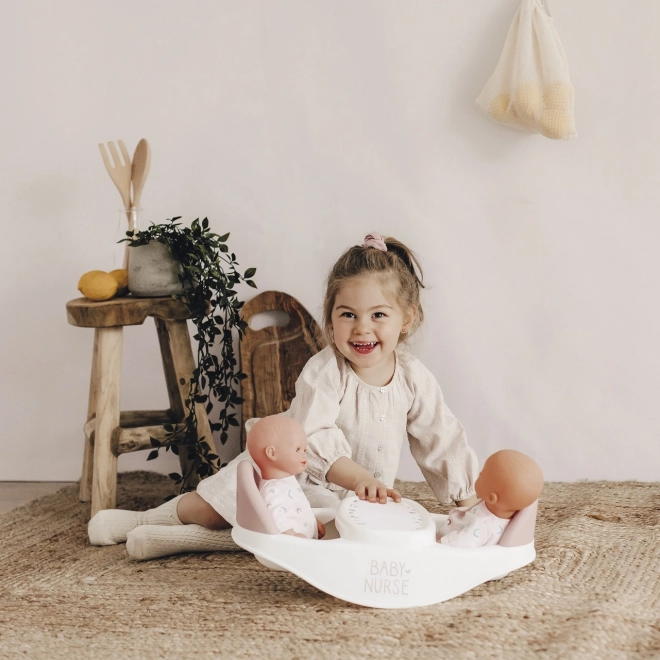 Seggiolino Doppio per Bambole Baby Nurse