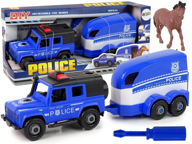 Auto da Polizia Fai Da Te per Bambini