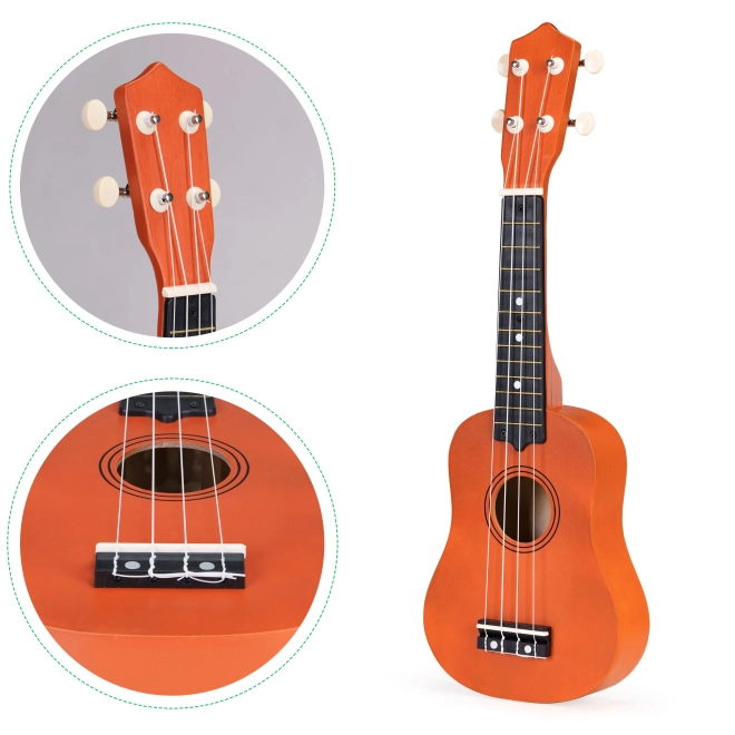 Chitarra Ukulele per Bambini in Legno ECOTOYS