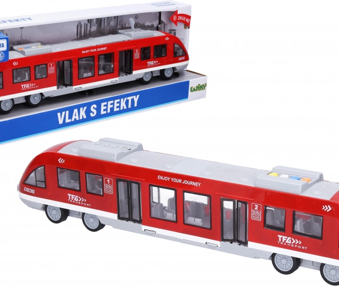 Treno Con Effetti 44 Cm - Confezione Ceca