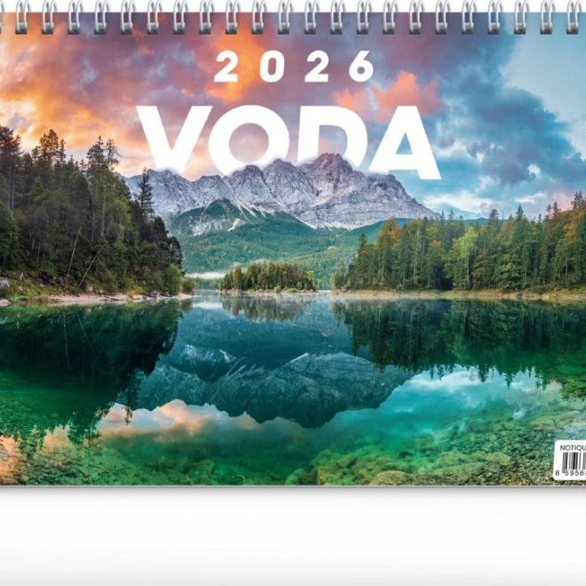 Calendario da tavolo Acqua 2026