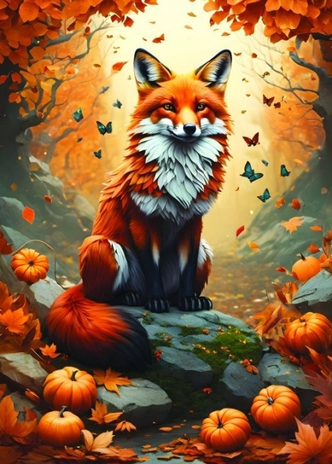 Puzzle Alipson volpe autunnale 500 pezzi