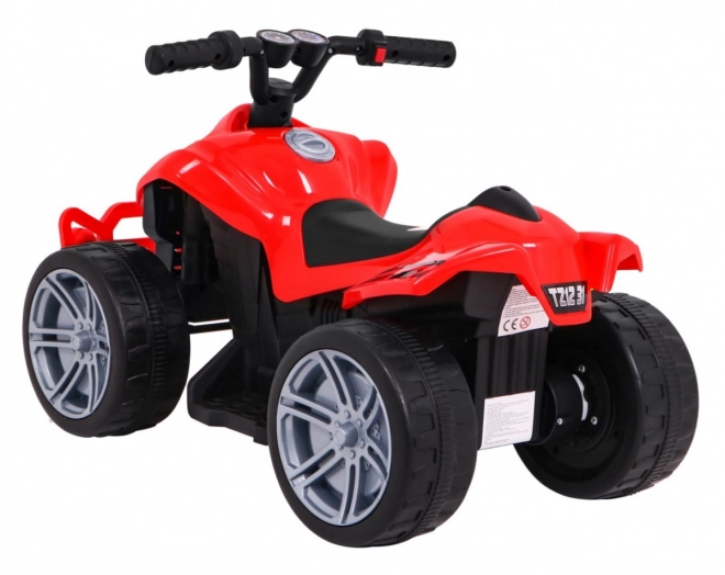 Quad Little Monster a batteria per bambini Rosso