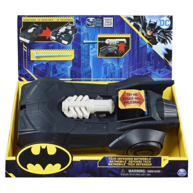 Batmobile trasformabile per figure da 10 cm