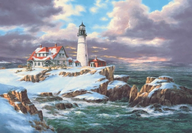 Puzzle Faro di Portland Head 260 Pezzi