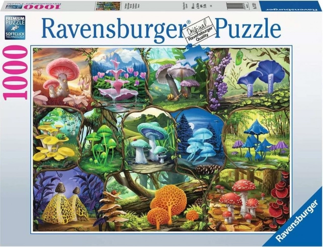 Puzzle Funghi Meravigliosi 1000 Pezzi