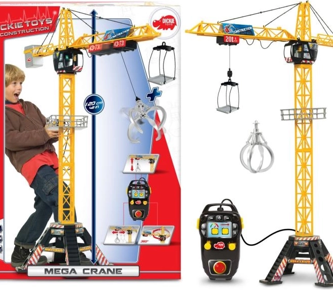 Gru Mega Crane 120 cm, con cavo