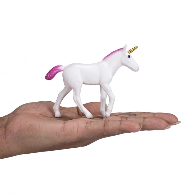 Miniatura unicorno rosa