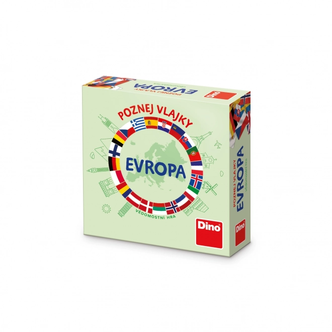 Impara le bandiere d'Europa - Gioco da viaggio