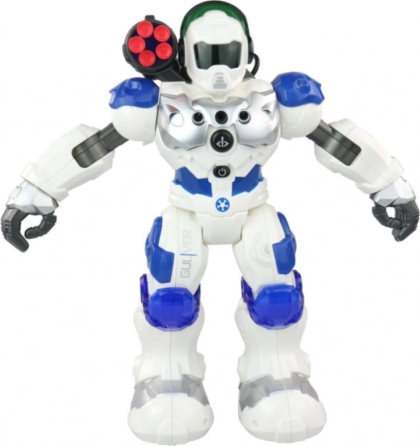 Robot interattivo Guliver - Capitano dei Servizi di Ordine Spaziale, Blu
