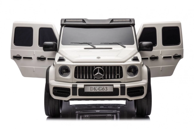 Auto elettrico Mercedes G63 XXL bianco 24V