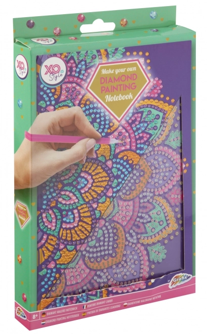 Blocchi da colorare con diamanti Mandala A5