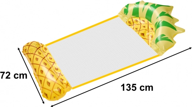 Materassino gonfiabile da spiaggia amaca ad acqua ananas