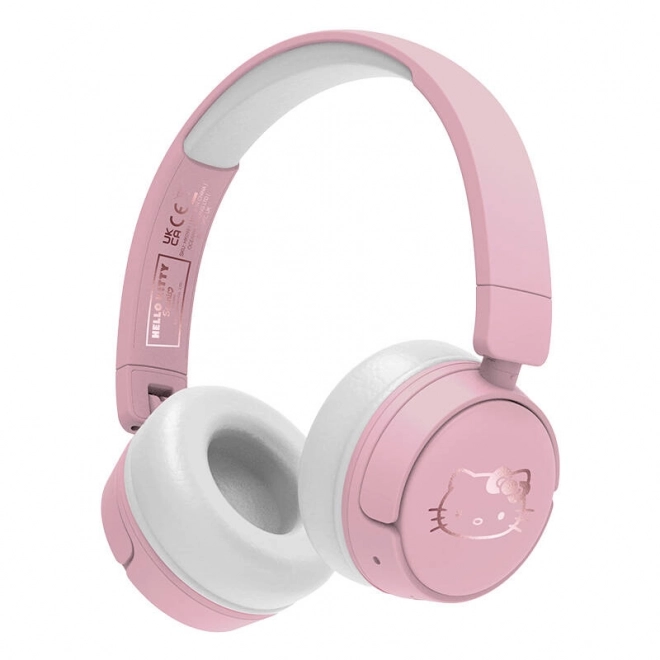 Cuffie wireless bambini Hello Kitty rosa