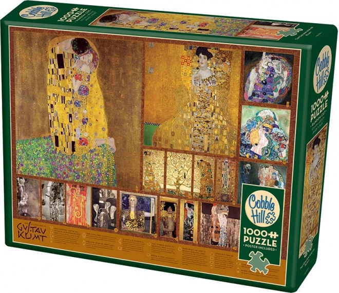 Puzzle Età d'Oro di Gustav Klimt 1000 Pezzi