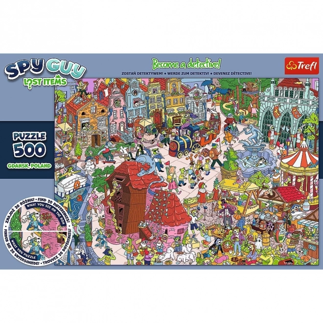 Puzzle 500 pezzi Spy Guy Oggetti Smarriti