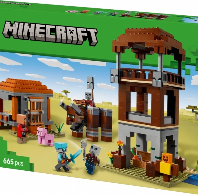 Nascondigli dei predoni e devastatori LEGO Minecraft