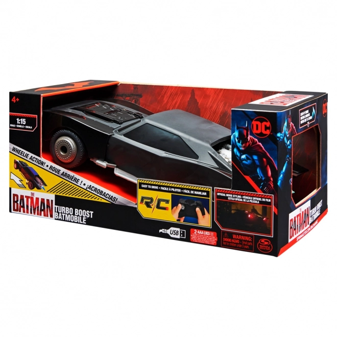 Batmobile RC del film con motore illuminato