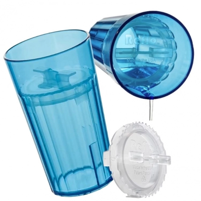 Tazza da allenamento infrangibile per bambini Reflo blu