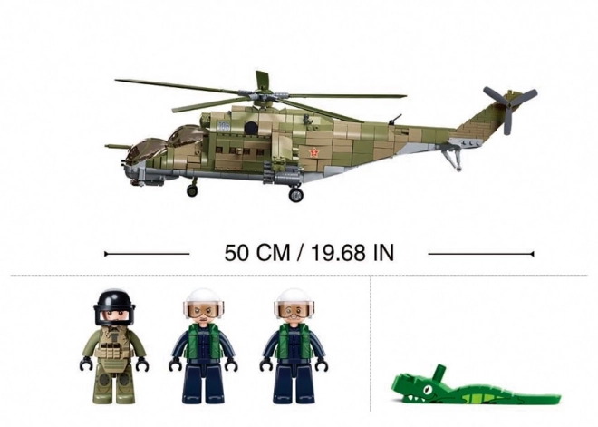 elicottero da combattimento MI-24S di Sluban