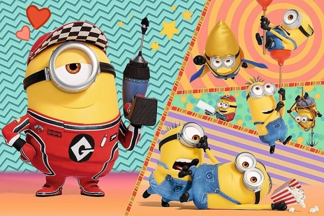 Puzzle 60 pezzi Minions Allegri