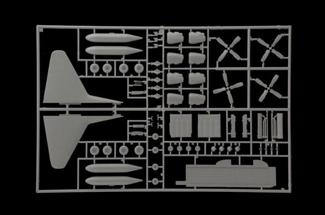 Modello Lockheed Martin AC-130H Spectre in plastica