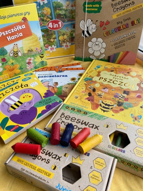 Pastelli a cera ecologici Junior 6 pz
