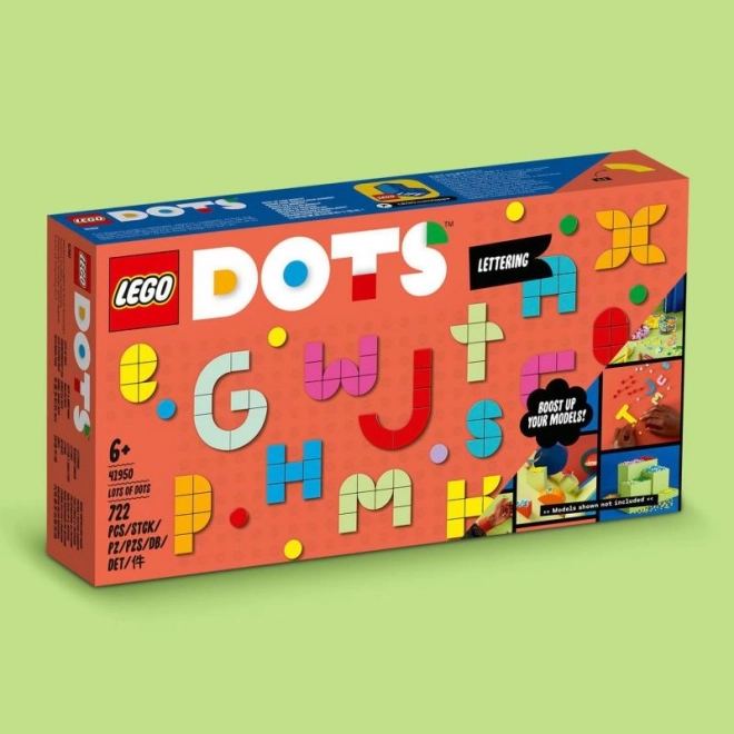 Inondazione di DOTS lettere LEGO