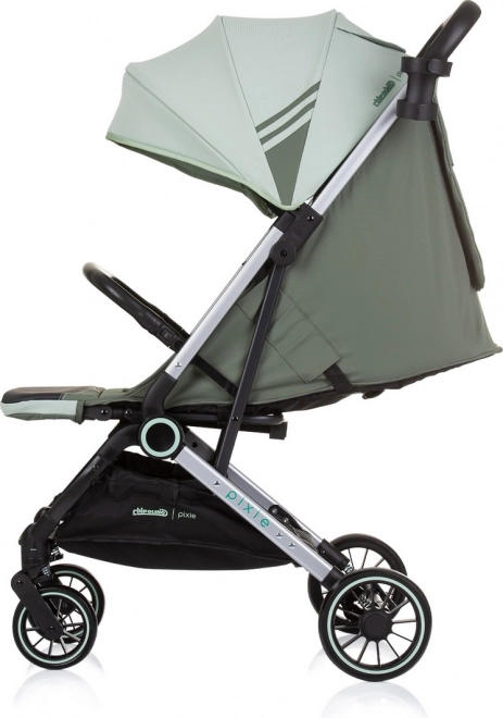Passeggino sportivo verde pastello PIXIE di Chipolino