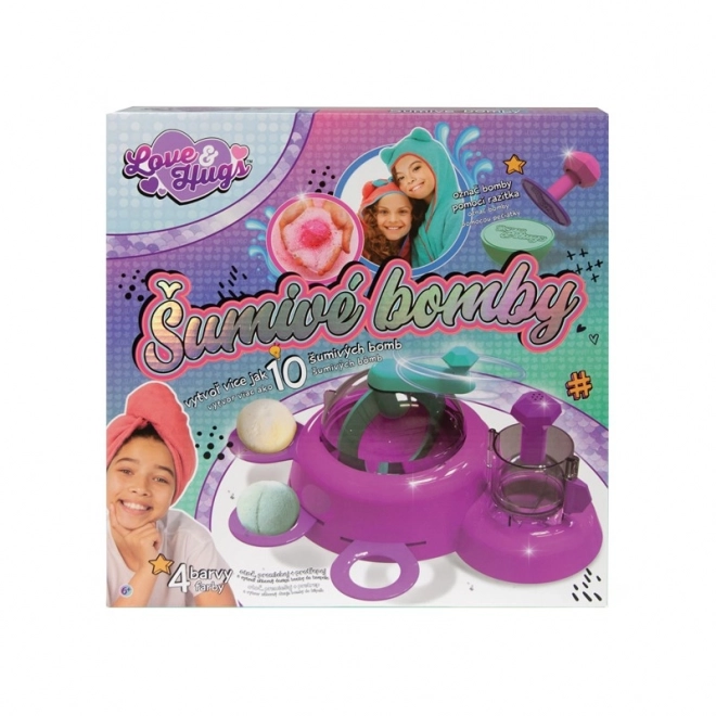 Bombe da Bagno Fizzing Love and Hugs