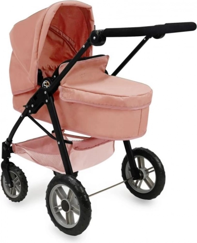 Passeggino per bambole 2 in 1 rosa