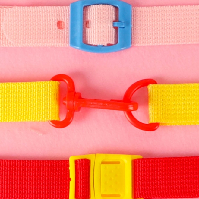 Zaino sensoriale Montessori rosa
