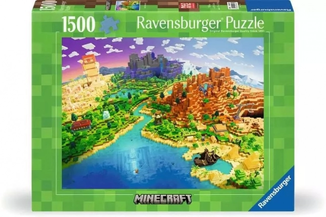 Puzzle mondo Minecraft 1500 pezzi