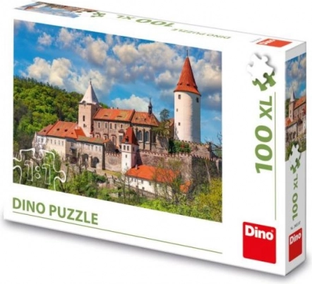 Puzzle Castello Křivoklát 100 pezzi XL