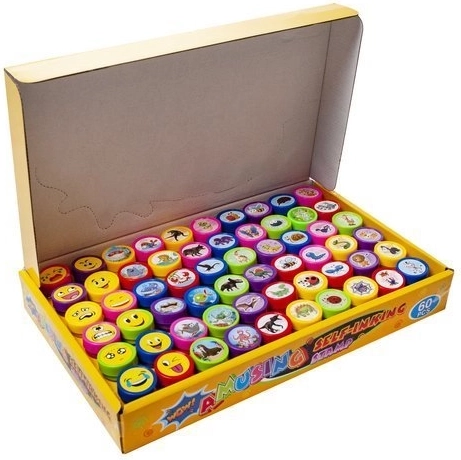 Timbri colorati autoinchiostranti