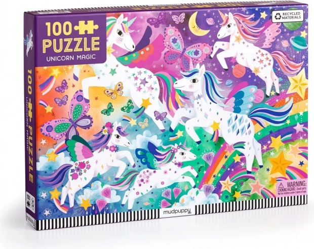 Puzzle Unicorni Magici 100 pezzi