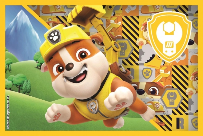 Clementoni cubi illustrati Paw Patrol, 6 cubi