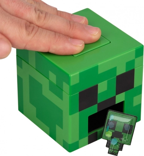 Cubo Creeper con pulsante ed erogatore