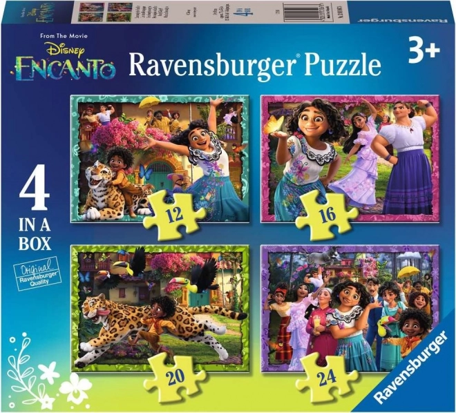 Puzzle Encanto 4 in 1